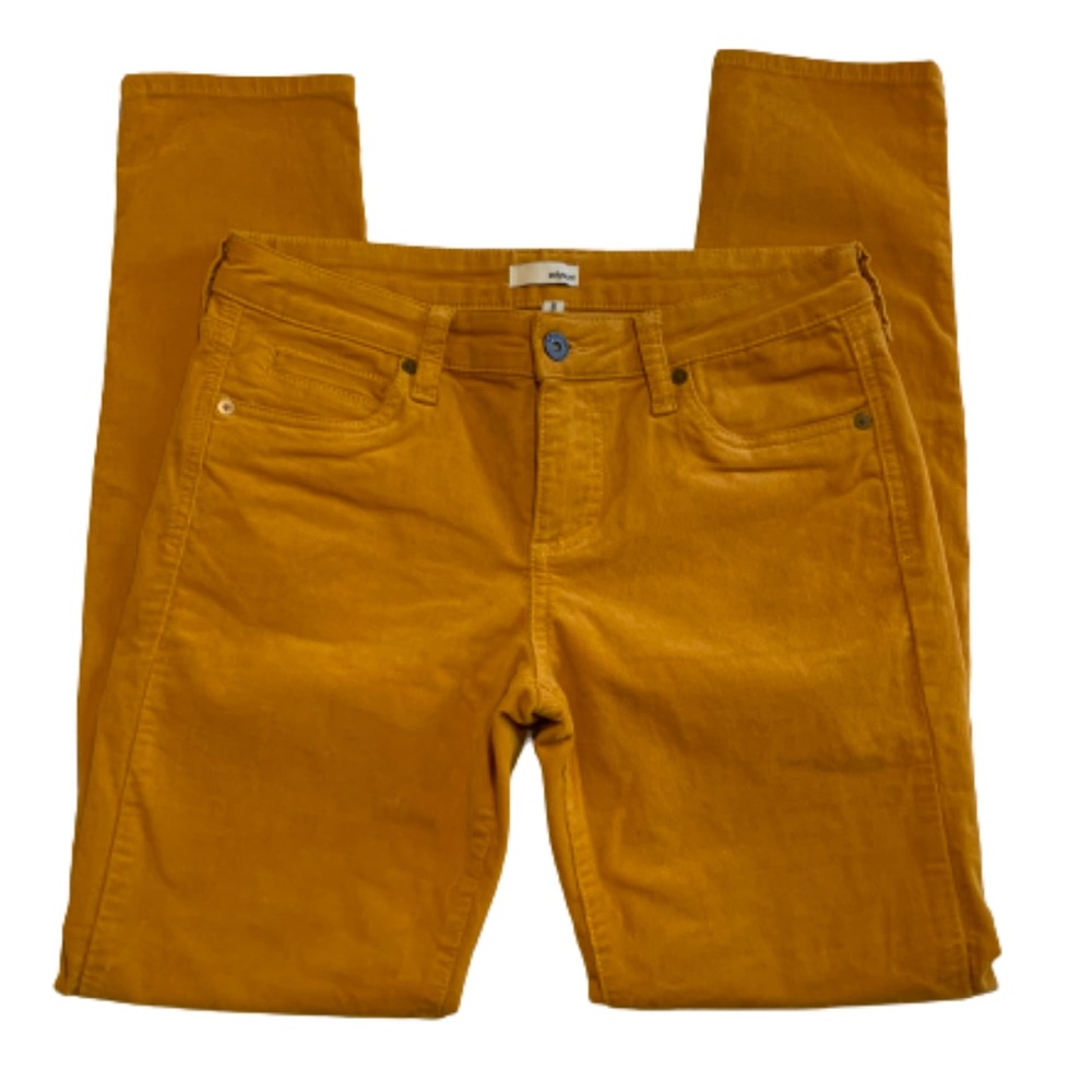 Edyson marigold corduroy skinny pants, size 28p